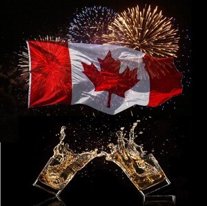 A toast to Canada's 150th with Canadian spirits!