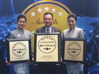 Hainan Airline was also Honored with Best China Airline and the Best China Airline Staff Service award