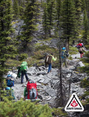 Scouts Canada has been introducing kids to great, safe outdoor adventures for over 100 years. (CNW Group/Scouts Canada)