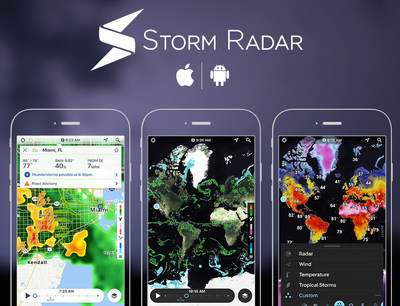 weather channel live radar in motion