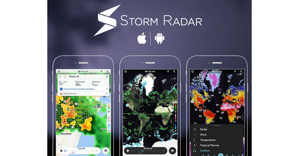 The Weather Channel Launches Advanced Global Radar App