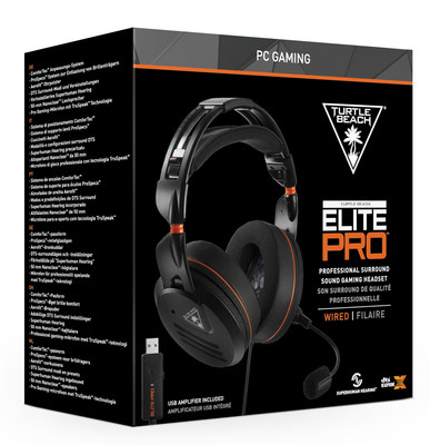 The Elite Pro - PC Edition is a groundbreaking gaming headset designed from the ground-up for today's generation of professional and hardcore gamers playing on PC, and is planned to launch this July for a MSRP of $199.95.