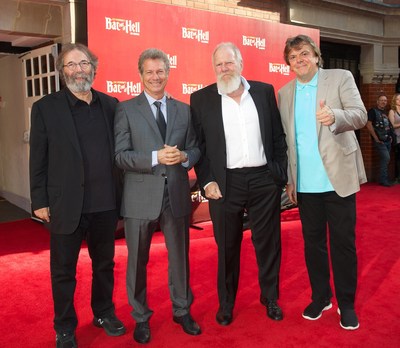 Bat Out Of Hell The Musical producers (from l-r) Michael Cohl, David Sonenberg, Tony Smith, and Randy Lennox (CNW Group/Bell Media)