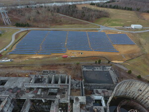 Solar Farm Brings New Use to Abandoned Nuclear Power Plant Site