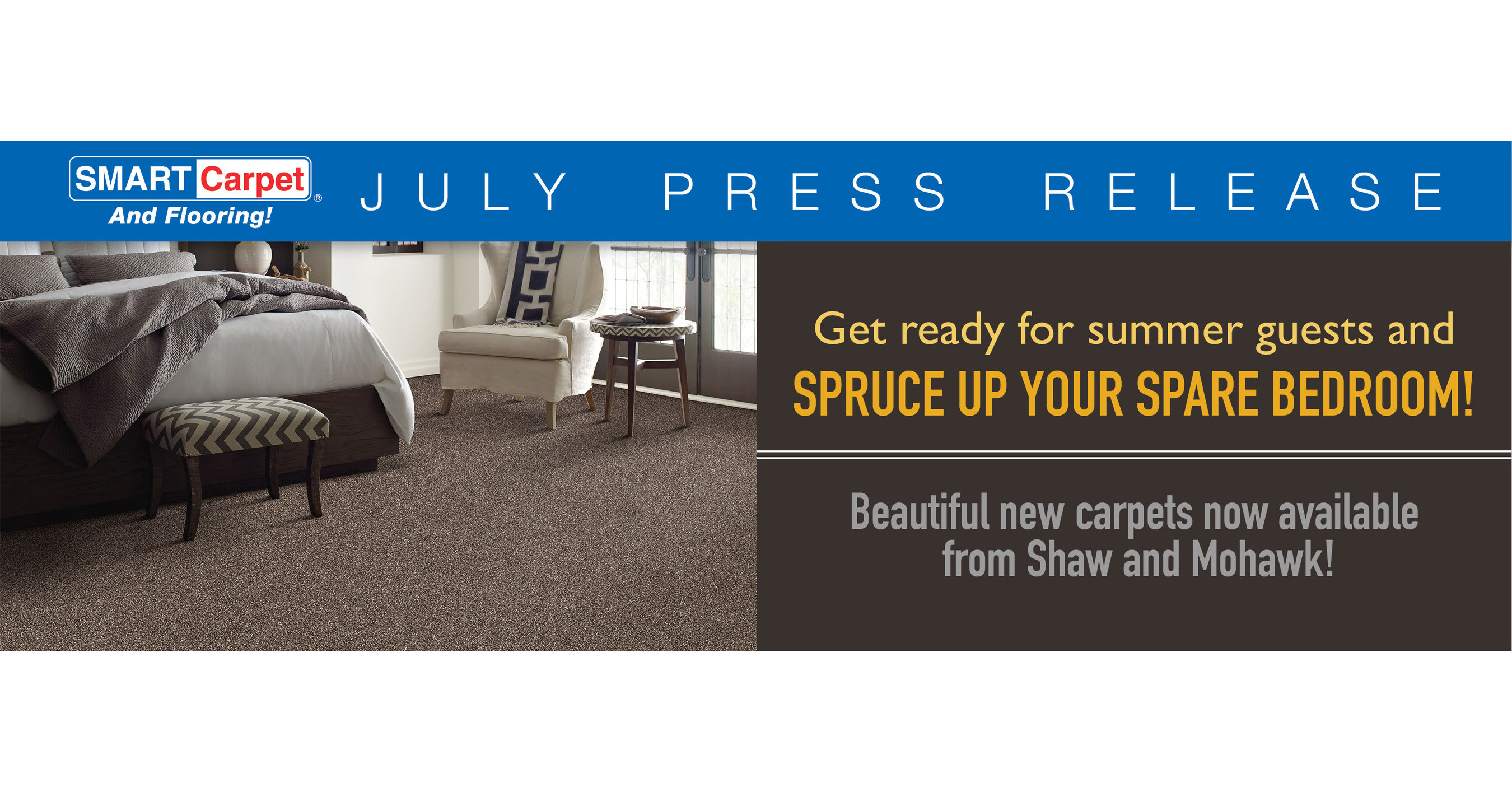 SMART Carpet and Flooring Helps Homeowners Ready Rooms for Summer Guests