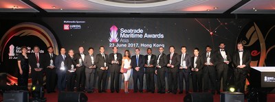 Seatrade Maritime Awards Asia 2017 Winners (PRNewsfoto/Seatrade Communications)