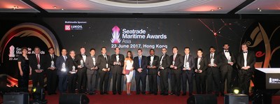 Seatrade Maritime Awards Asia 2017 Winners (PRNewsfoto/Seatrade Communications)