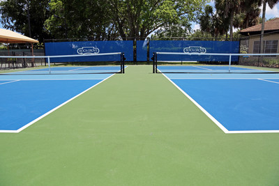 New Pickleball Courts at Boca Grove.