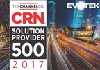 EVOTEK Named to CRN's 2017 Solution Provider 500 List for the Second Year in a Row