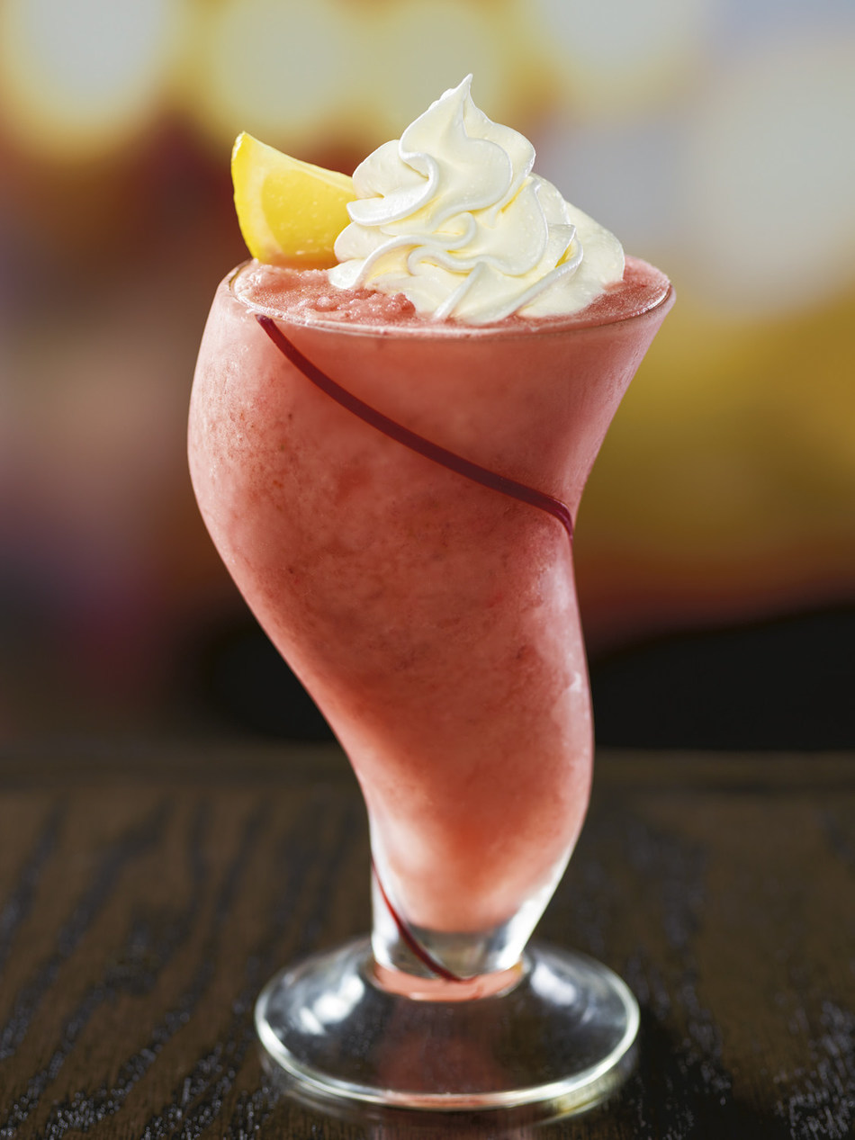 Red Robin is giving Freckled Lemonade fans an opportunity to stay cool in the summer heat with the refreshing new Freckled Lemonade Smoothie. The ultimate, creamy twist on Red Robin’s famous beverage is made with real lemon juice, strawberries, vanilla soft serve and strawberry purée. Red Robin is giving Freckled Lemonade fans an opportunity to stay cool in the summer heat with the refreshing new Freckled Lemonade Smoothie. The ultimate, creamy twist on Red Robin’s famous beverage is made with real lemon juice, strawberries, vanilla soft serve and strawberry purée.