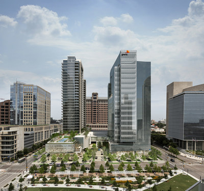 Park District in Dallas, Texas, developed by Trammell Crow Company