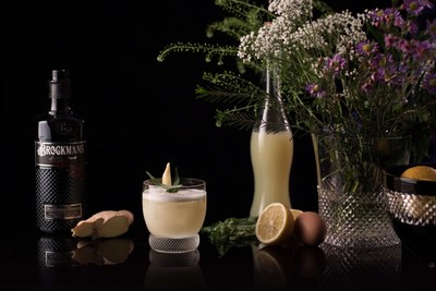 Brockmans Herbal Sour Cocktail