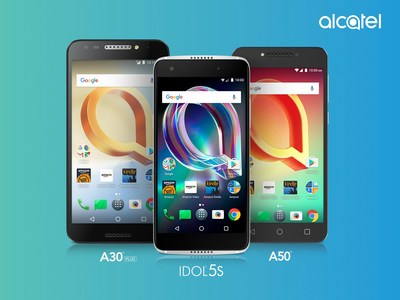 Alcatel - a top-five smartphone manufacturer in North America - today announced that the IDOL 5S, A50, and A30 PLUS are now available for pre-order on Amazon.com.