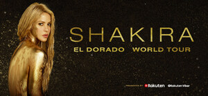 Shakira Announces EL DORADO WORLD TOUR, Presented by Rakuten