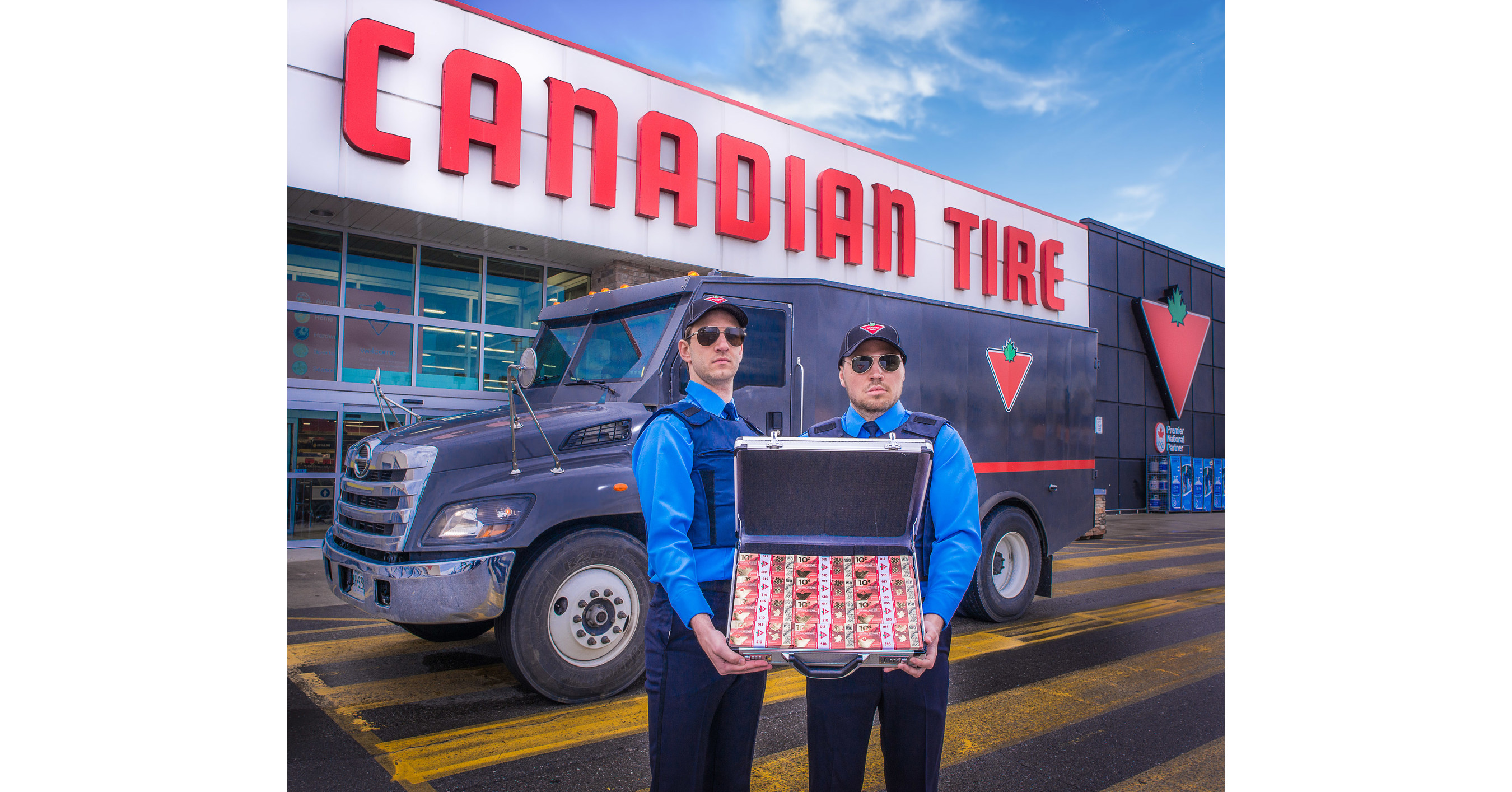 CNW Canadian Tire gives its quintessentially Canadian bills the