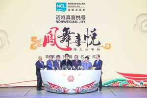 Norwegian Joy Christened by Wang Leehom at Gala Naming Ceremony in Shanghai