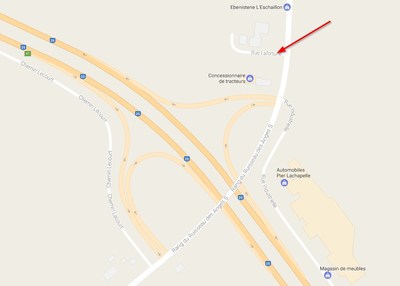 /R E P R I S E -- Invitation à la presse - Briefing technique et prise d'images du chantier de l'autoroute 25 à Saint-Roch-Ouest/