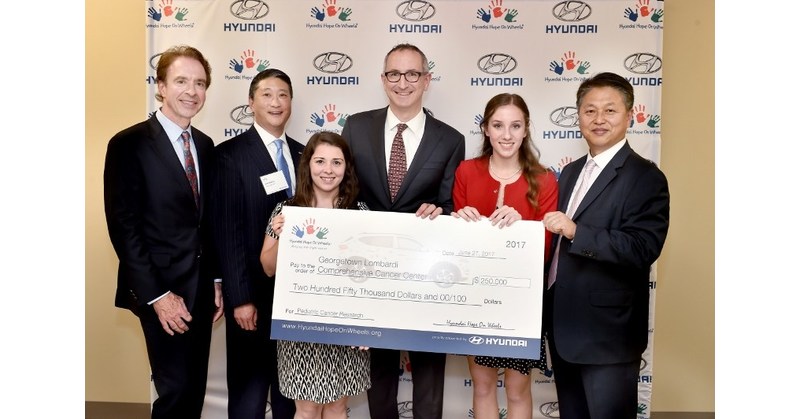 Hyundai And Its Non-Profit, Hyundai Hope On Wheels, Donate $1 Million