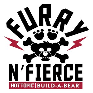 Build-A-Bear Workshop And Hot Topic Introduce New "Furry N' Fierce" Collection