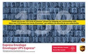 UPS Helps Canada Celebrate 150 Years
