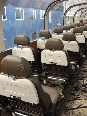 Princess Cruises Overhauls Additional Train Cars With SmartTray® Tables