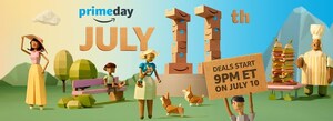 Amazon Announces Third Annual Prime Day - Thirty Hours, Hundreds of Thousands of Deals on July 11