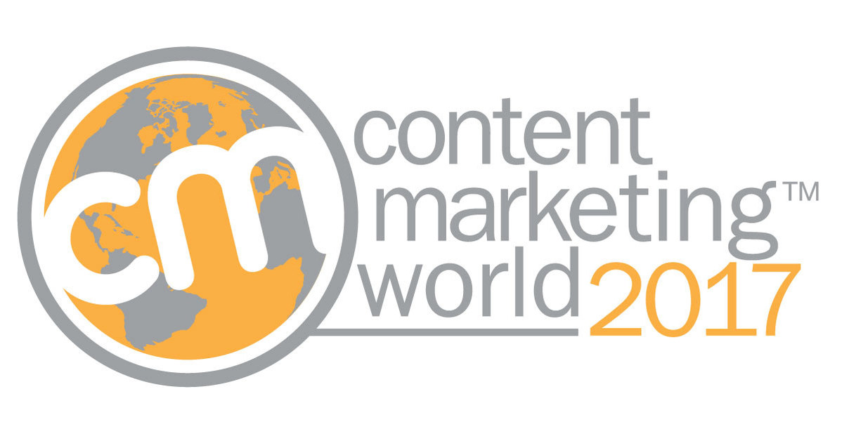 Content marketing world. Crown events & Conferences логотип.