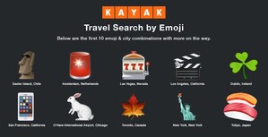 KAYAK Introduces Travel Search by Emoji