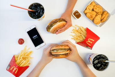 CNW | McDonald's® Canada And UberEATS Announce New Delivery Partnership