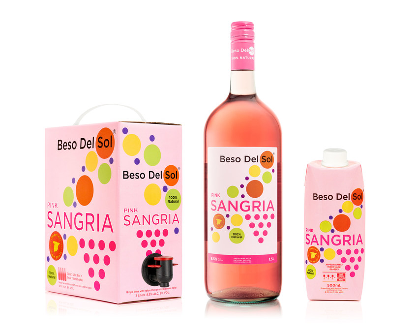 The Newest Thing In The Rose Category Beso Del Sol K Sangria Just In Time For 4th Of July