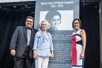 Legacy of Montréal's 375th anniversary - Inauguration of promenade de l'Aqueduc and New Name for parc Marie-Claire-Kirkland-Casgrain