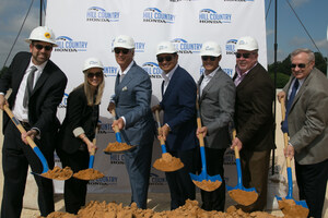 Hill Country Honda Ground Breaking Ceremony in San Antonio