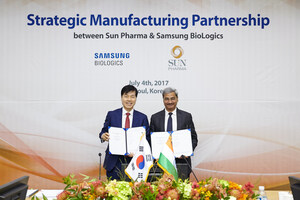 Sun Pharma &amp; Samsung BioLogics announce strategic manufacturing tie-up for Tildrakizumab