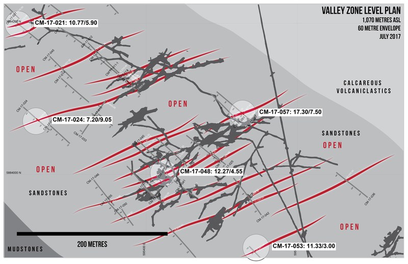 Bgm Intersects 17 30 G T Au Over 7 50 Metres At Valley Zone
