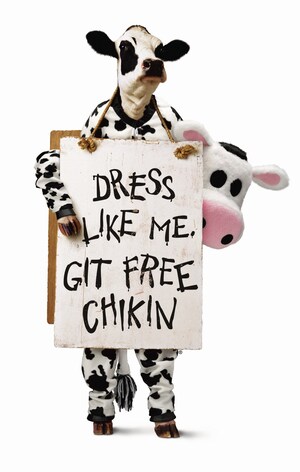 Chick-fil-A Offers Free Entrees to Cow-Dressed Customers On Cow  Appreciation Day, July 11