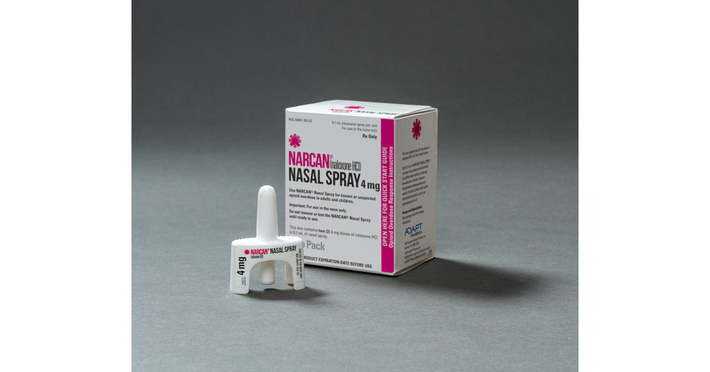 Opioid Overdose Antidote NARCAN™ Nasal Spray Now Carried by Nearly 400 Organizations across Canada