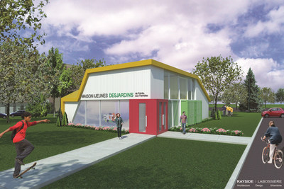 Construction de la « Maison des jeunes DESJARDINS de Pointe-aux-Trembles » - Un partenariat inédit au bénéfice des jeunes de l'arrondissement