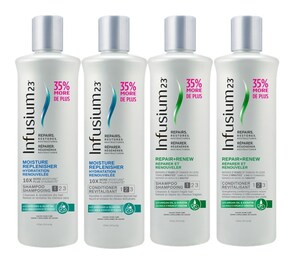 Infusium23® Three Step Treatment Helps Transform Hair To Healthier Looking, Hydrated and Happy Locks