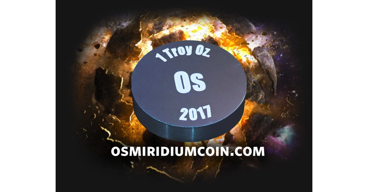 Osmiridium Coin Launching New Campaign to Make First 15000 ... - PR Newswire (press release)