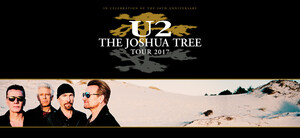 U2 The Joshua Tree Tour 2017; Biggest Tour Of The Year Surpasses 2.4 Million Tickets Sold