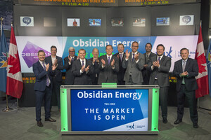 Obsidian Energy Ltd. Opens the Market