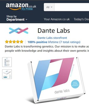 Dante Labs Partners With Amazon UK for Special £349 Whole Genome Sequencing on Prime Day