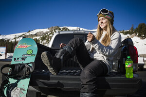 Mountain Dew® Welcomes Julia Marino to the DEW® Snowboarding Team