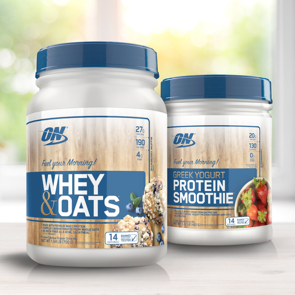 Optimum Nutrition Shakes Up Mornings With New ProteinRich Breakfast