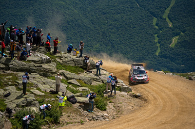 Travis Pastrana Slides His Subaru to a New Record at the Mt. Washington Hillclimb