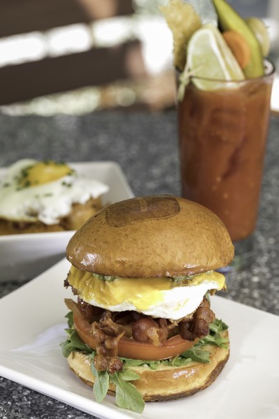 The Hudson breakfast sandwich