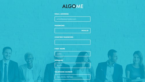 Visit https://portal.algome.com/register to create your free profile