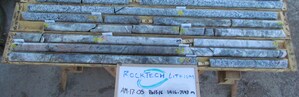 Rock Tech Announces Assay Results from Second Phase of Drill Program