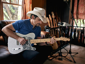 Brad Paisley Joins Fender® Artist Signature Series With Brad Paisley Road Worn® Telecaster® Guitar