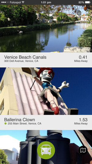 iOS Road Trip App, Fotospot Officially Launching Today, Wednesday, July 12.
